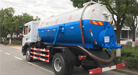 東風12方吸污車深度講解 一車多用的清洗吸污利器
